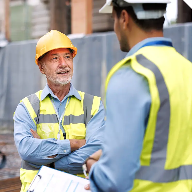 business-construction-man-speaking-hard-hats